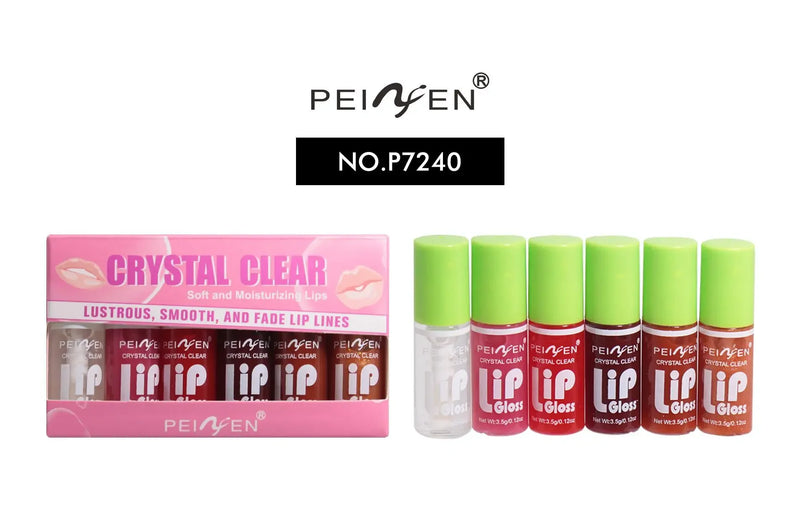 Kit Lip Gloss 6 peças